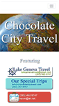 Mobile Screenshot of chocolatecitytravel.com